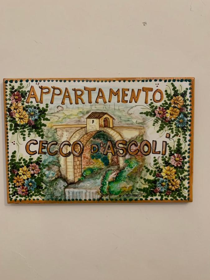 Appartamento Cecco D'Ascoli Ascoli Piceno Luaran gambar